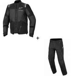 Мото екип ALPINESTARS Andes v4 Drystar® BLACK - 2 части