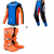 Мотокрос екипировка Alpinestars TECHSTAR MELT ORANGE/BLUE - 3 части thumb