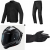 Комплект каска ALPINESTARS Supertech R10 Black/Carb -  4 части thumb