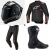 Каска ALPINESTARS Supertech R10 Black/Carb - 4 части thumb