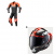 Мото комплект ALPINESTARS Missile Ward 1pc Black/Fluo Red -2 части thumb