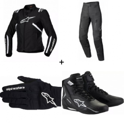 Комплект дамско яке ALPINESTARS ALPINESTARS STELLA T-SPS v2 WP BLK/WHT - 4 части Комплект дамско яке ALPINESTARS ALPINESTARS STELLA T-SPS v2 WP BLK/WHT - 4 части