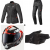 Комплект дамско яке ALPINESTARS Stella ST-1 Waterproof BLACK - 4 части thumb