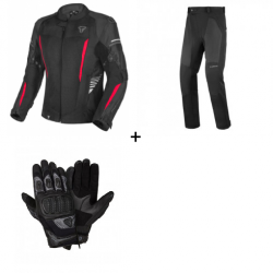 Мото комплект SECA AERO PRO RED - 3 части Мото комплект SECA AERO PRO RED - 3 части