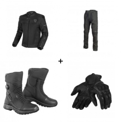 Мото комплект SECA VENTI PRO BLACK - 4 части Мото комплект SECA VENTI PRO BLACK - 4 части