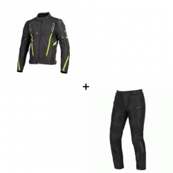 Комплект текстилно мото яке SECA AVATAR II FLUO YELLOW - 2 части Комплект текстилно мото яке SECA AVATAR II FLUO YELLOW - 2 части