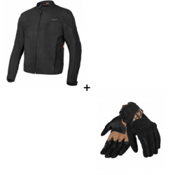 Комплект текстилно мото яке SECA SUPERLITE BLACK - 2 части Комплект текстилно мото яке SECA SUPERLITE BLACK - 2 части
