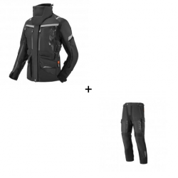 Мото комплект ДАМСКО ТЕКСТИЛНО ЯКЕ SECA ARRAKIS III BLACK - 2 части