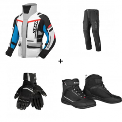 Комплект ДАМСКО ТЕКСТИЛНО ЯКЕ SECA ARRAKIS III GREY/BLUE/RED - 4 части Комплект ДАМСКО ТЕКСТИЛНО ЯКЕ SECA ARRAKIS III GREY/BLUE/RED - 4 части