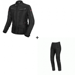 Комплект дамско текстилно яке SECA DISCOVERY LADY BLACK - 2 части