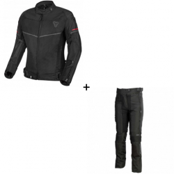 Комплект дамско текстилно яке SECA STREAM EVO LADY BLACK - 2 части