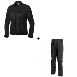 Комплект дамско текстилно яке SECA SUPERLITE LADY BLACK - 2 части