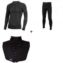 Комплект термо блуза SECA S-COOL BLACK - 3 части