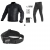 Мото комплект Trilobite 2095 Parado Tech-Air compatible BLACK - 3 части thumb