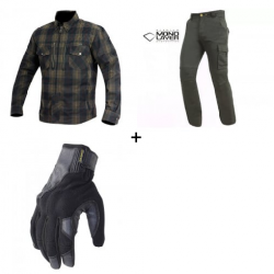 Мото комплект Trilobite 2096 RODER Tech-Air compatible - 3 части