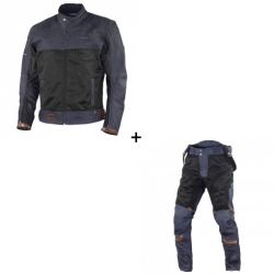 Мото комплект Trilobite 1995 Airtech BLUE/BLACK - 2 части