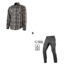 Мото комплект Trilobite 1971 Timber 2.0 grey - 2 части Мото комплект Trilobite 1971 Timber 2.0 grey - 2 части