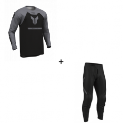 Мотокрос екип THOR RIDEMODE MENACE BLACK - 2 части Мотокрос екип THOR RIDEMODE MENACE BLACK - 2 части