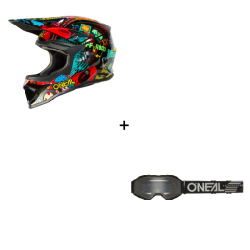 Комплект детска каска O'NEAL 1SERIES VIBRANT MULTI V.26 - 2 части Комплект детска каска O'NEAL 1SERIES VIBRANT MULTI V.26 - 2 части