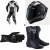Комплект кожен екип ALPINESTARS GP PLUS V4 SPRINT BLACK/WHITE - 4 части thumb