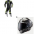 Комплект кожен екип ALPINESTARS GP TECH V5 FLUO BLACK/WHITE/FLUO YELLOW - 2 части thumb