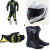 Комплект кожен екип ALPINESTARS GP TECH V5 FLUO BLACK/WHITE/FLUO YELLOW - 4 части thumb