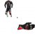 Комплект кожен екип ALPINESTARS GP TECH V5 BLACK/WHITE/FLUO RED - 2 части thumb