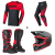 Комплект мотокрос блуза O`NEAL ELEMENT RACEWEAR BLACK/RED V.26 - 4 части thumb