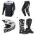 Комплект мотокрос блуза O'NEAL HARDWEAR ELITE BLACK/WHITE V.26 - 4 части thumb