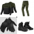 Комплект текстилно мото яке SHIMA DRIFT BLACK/KHAKI - 4 части thumb