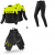 Комплект дамско мото яке SHIMA DRIFT BLACK/YELLOW FLUO - 3 части thumb