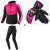 Комплект дамско мото яке SHIMA DAYBREAKER PINK - 3 части thumb