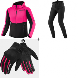 Комплект дамско мото яке SHIMA DAYBREAKER PINK - 3 части Комплект дамско мото яке SHIMA DAYBREAKER PINK - 3 части