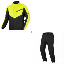 Комплект дъждобран яке SHIMA HYDRODRY 2.0 BLACK/YELLOW - 2 части