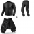 Комплект текстилно мото яке SHIMA RUNNER BLACK - 3 части thumb