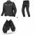 Комплект текстилно мото яке SHIMA ALPHA BLACK - 3 части thumb