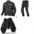 Комплект текстилно мото яке SHIMA ALPHA BLACK - 3 части thumb