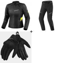 Комплект дамско мото яке SHIMA RUSH 2.0 FLUO - 3 части Комплект дамско мото яке SHIMA RUSH 2.0 FLUO - 3 части