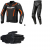Комплект кожено яке ALPINESTARS GP FORCE V2 BLACK/RED FLUO - 3 части thumb