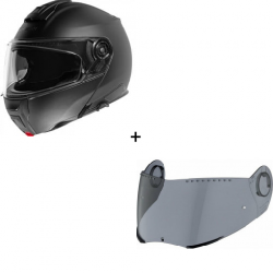 Каска SCHUBERTH C5 BLACK MATT + Тъмен визьор SV6