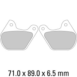 Накладки FERODO FDB334P Накладки FERODO FDB334P