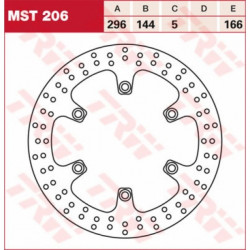 ПРЕДЕН СПИРАЧЕН ДИСК TRW-LUCAS MST206
