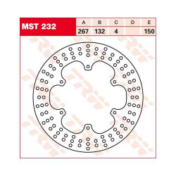 ПРЕДЕН СПИРАЧЕН ДИСК TRW-LUCAS MST232