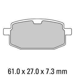 Накладки FERODO FDB636P Накладки FERODO FDB636P