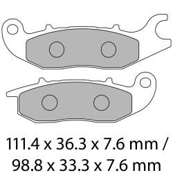 Накладки FERODO FDB2169P Накладки FERODO FDB2169P
