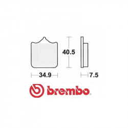 Спортни накладки BREMBO 07BB05SC