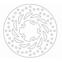 ПРЕДЕН СПИРАЧЕН ДИСК FERODO FMD0007R