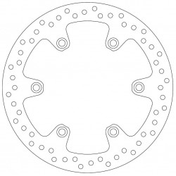 ПРЕДЕН СПИРАЧЕН ДИСК FERODO FMD0010R