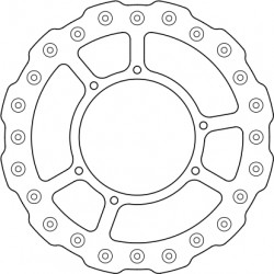 ПРЕДЕН СПИРАЧЕН ДИСК FERODO FMD0095MXR