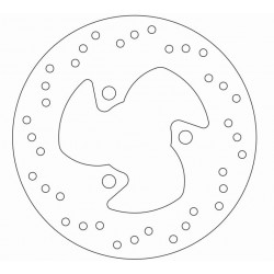 ПРЕДЕН/ЗАДЕН СПИРАЧЕН ДИСК FERODO FMD0097R